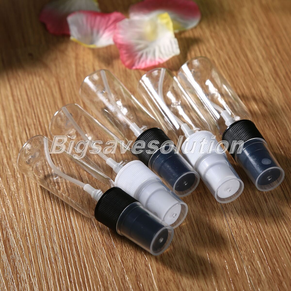 5pcs 20ml Portable Clear Empty Spray Bottle Perfume Atomizer Container Travel HQ