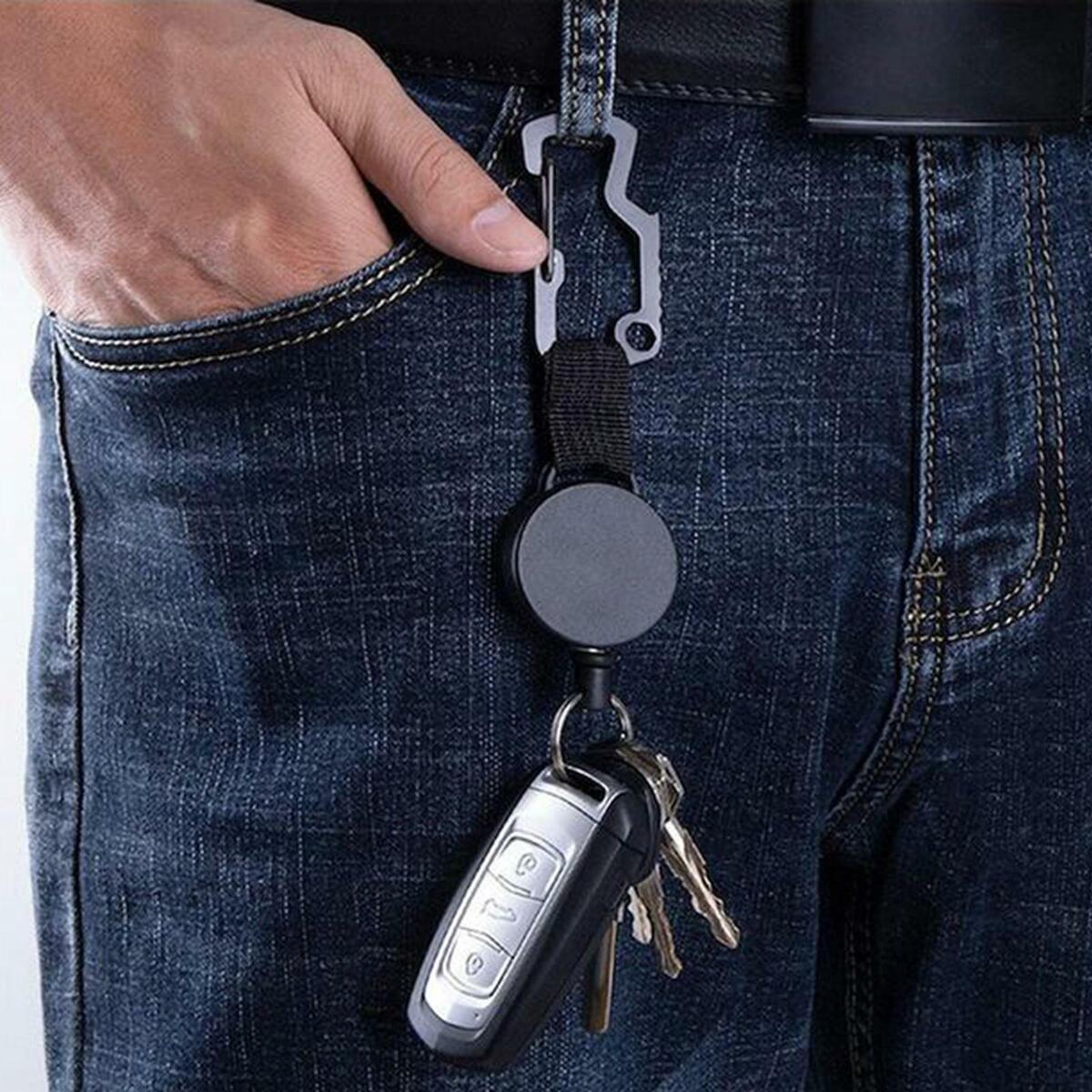 Heavy Duty Carabiner Clip Camping Accessories for Hammock Traveling Fishing