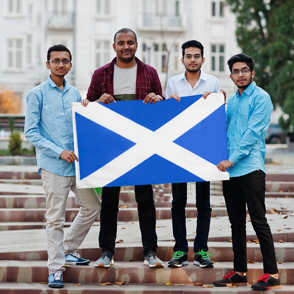 90x150cm Scotland Cross Flag Soccer Fan Saint Andrew Banner Saltire Pennant