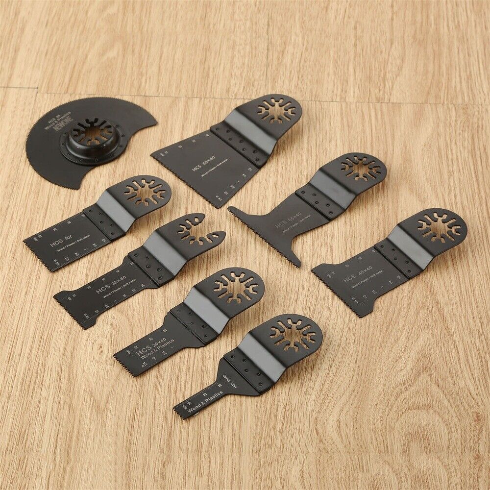 8x Multi Function Saw Blades Cutter Oscillating Tool For Fein Multimaster Bosch
