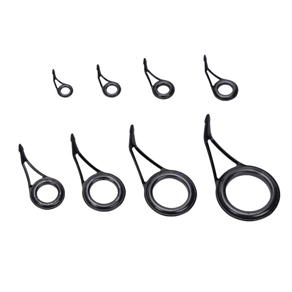 Oval Tip Repair Kit Tackle Box Accessories Eye Ceramic Ring Fishing Rod Guide