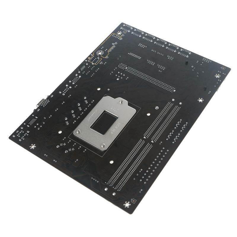 B250C BTC Mining Motherboard LGA 115 DDR4 Memory 12 PCI-E Video Slots for Mining