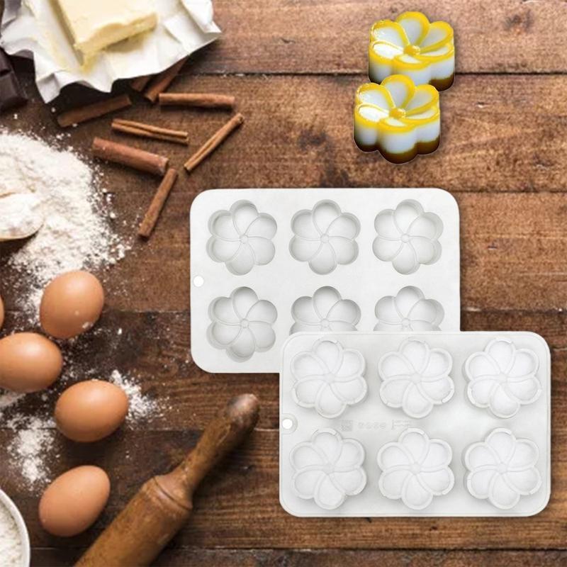 Silicone Cake Mold for Jello Pudding Dessert Baking Bakeware Pan Decorating Tool