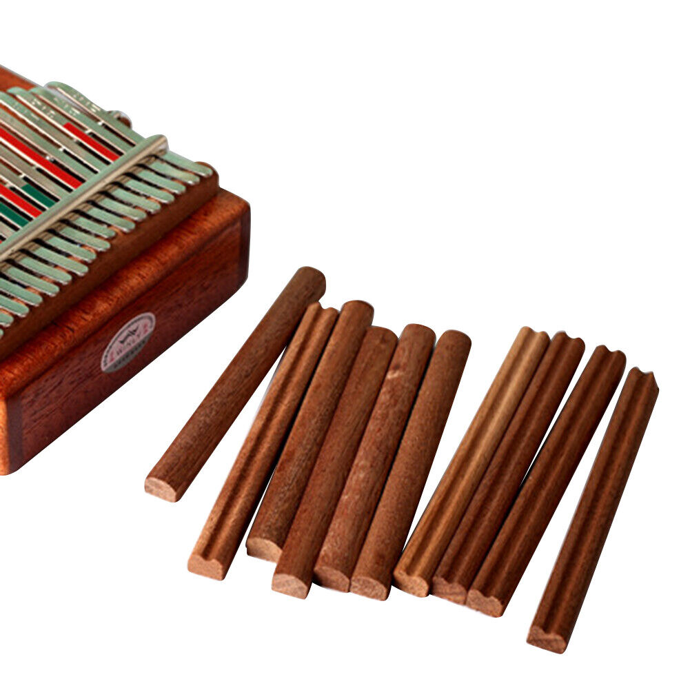 2pcs DIY 17 Keys Kalimba Thumb Piano Wooden Bridge Musical Instruments