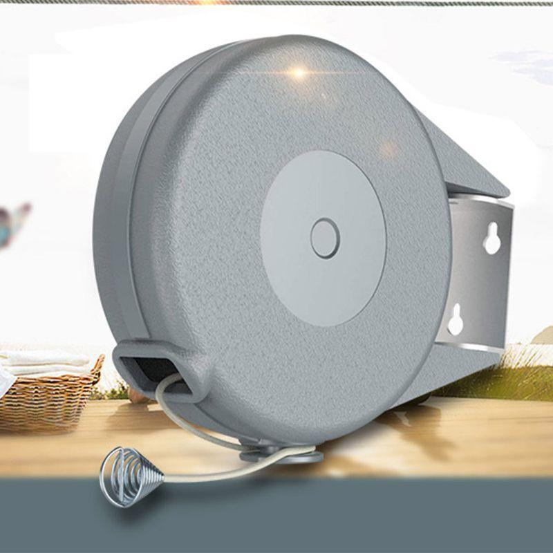 Portable Laundry Hanger Drying Rope Space Saving High Strength Retractable Long