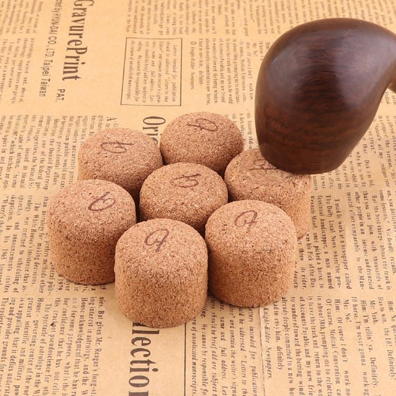 Smoking Pipe Cork Knocker Tobacco Pipe Soft Wooden Cork Stopper Cleaning Tool