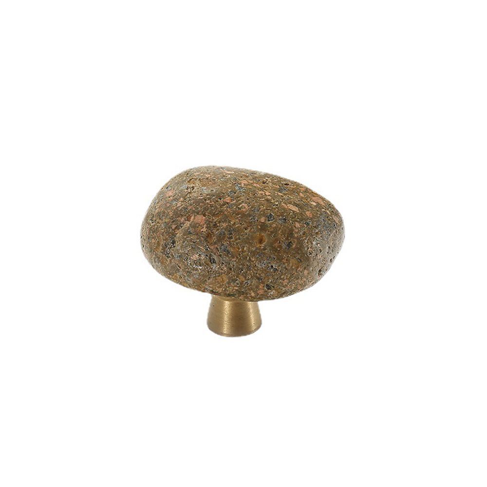 Hardware Metal Base Drawer Knobs Drawer Pulls Stone Handles Door Handle