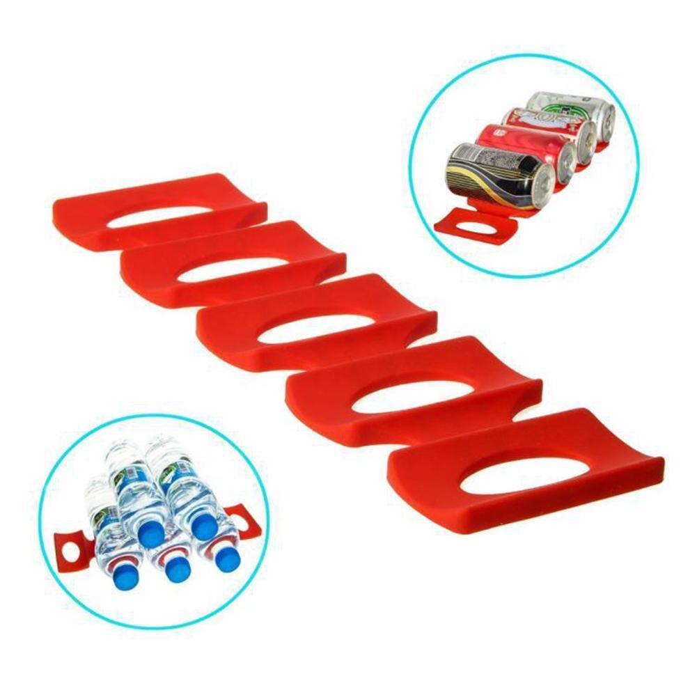 Beer Tank Fridge Silicone Pads Tile Cushions Foldable Wine Bottle Rack