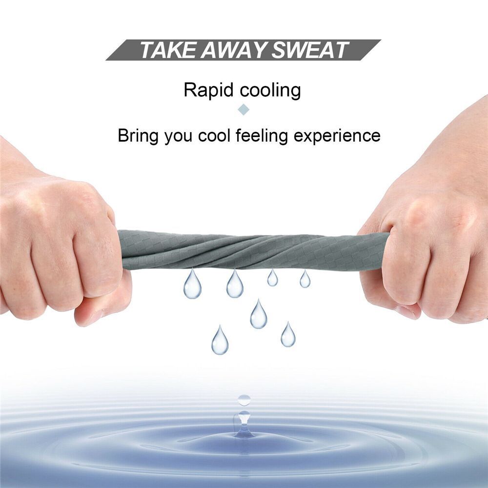 Fishing UPF50+ Cool Neck Gaiter Face Cover Breathable Bandana Tube Scarf