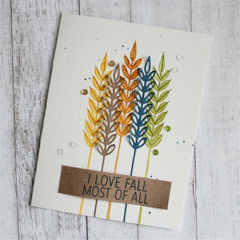 Grain Metal Cutting Dies Stencil Scrapbooking DIY Scrapbooking Album Stamp Decor