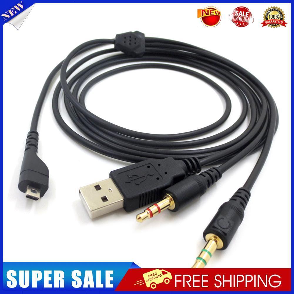 For Arctis 3/5/7/Pro Gaming Earphone Headset Headphone Audio Cable Splitter