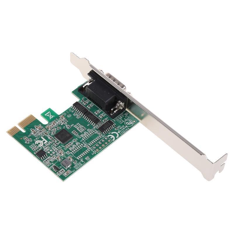 Professional PCIE Dual Serial Chip Expansion Card Ax99100 2 Industrial Port Db9