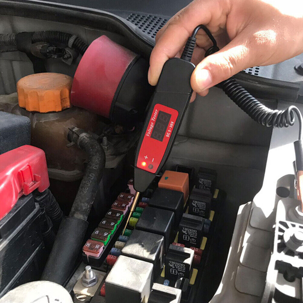 5-36V Car Electric Voltage Power Test Pen Non-Contact LCD Probe Detector
