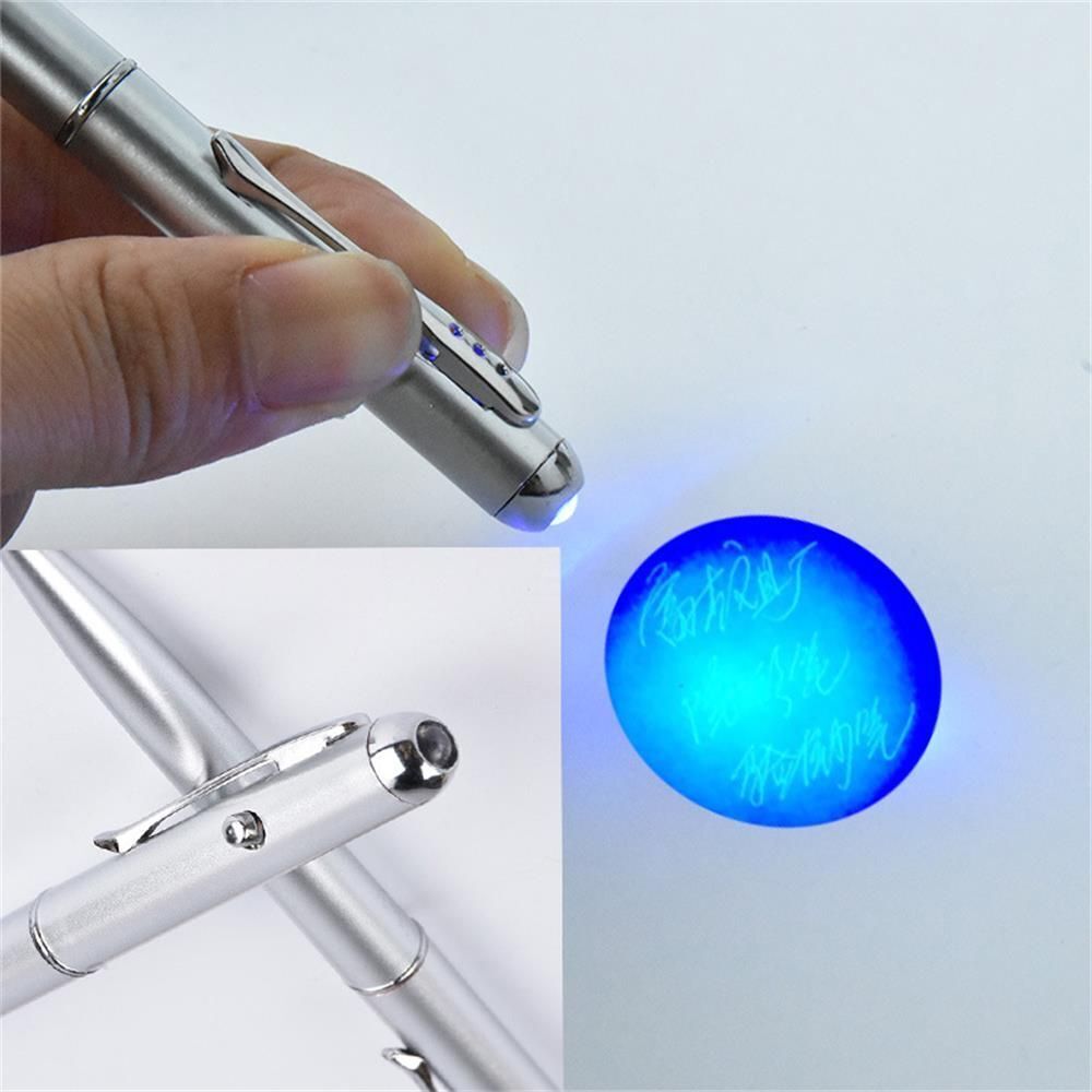 Luminous Light UV Counterfeit Lamp Invisible Ink Pen Drawing  Pecil Ballpoint