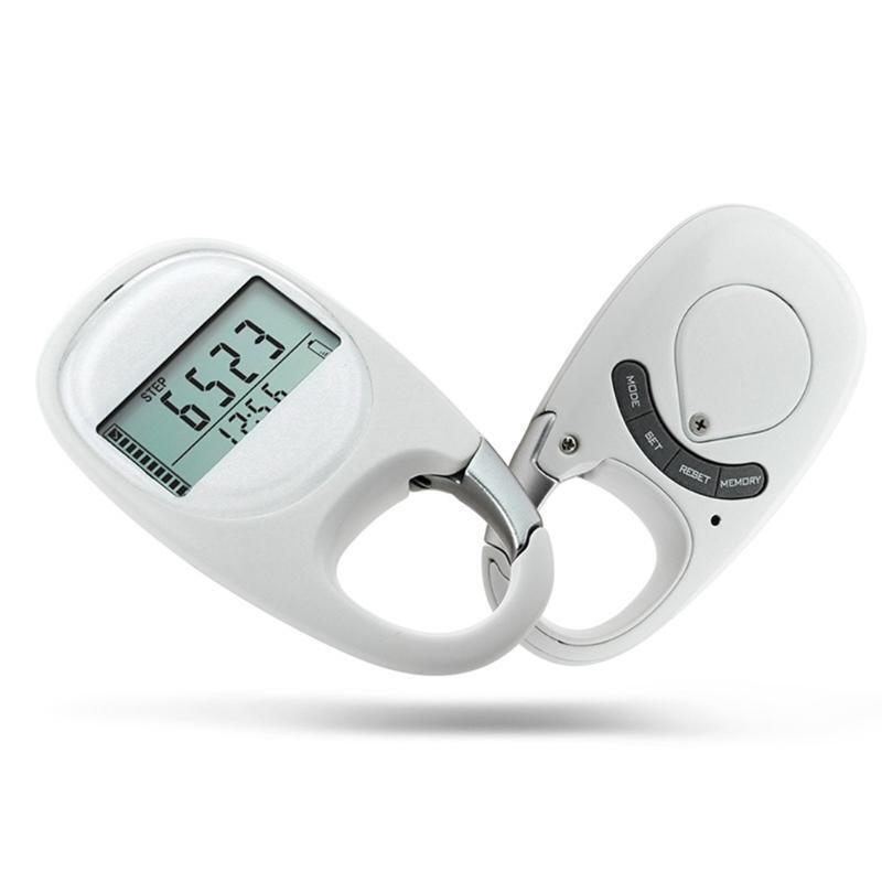 Simple Walking Pedometer Step Counter with Clip Exercise Pedometer Fitness