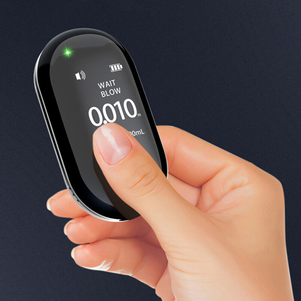 Professional Breath Tester 0.96FTF Screen USB Rechargeable Breathalyzer