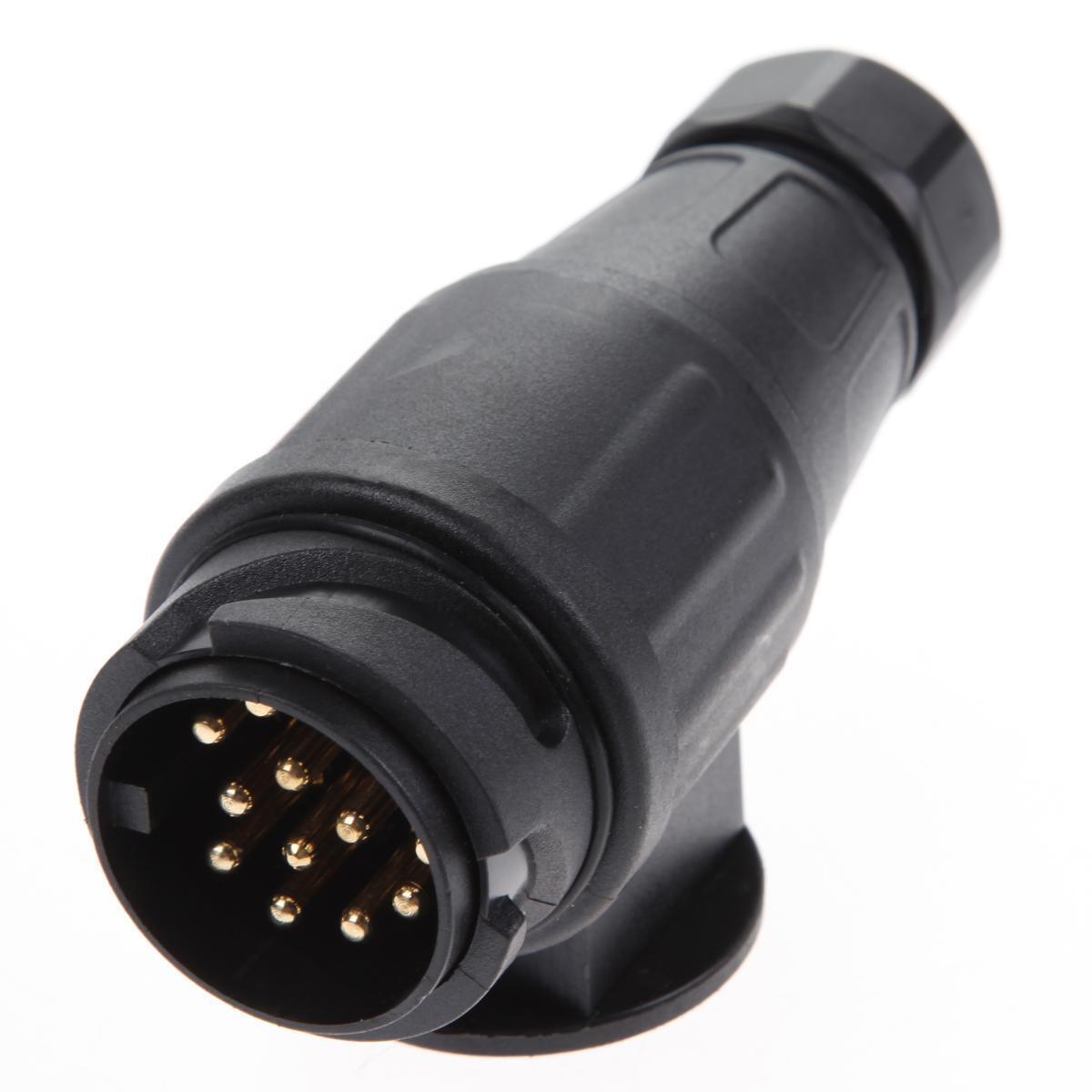 13 PIN TRAILER CARAVAN PLUG AND SOCKET towing electric connectors