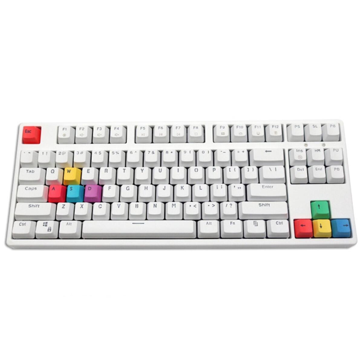 Upgraded PBT Pudding Keycaps Keycap for Mechanical Keyboards Gaming Keyboard