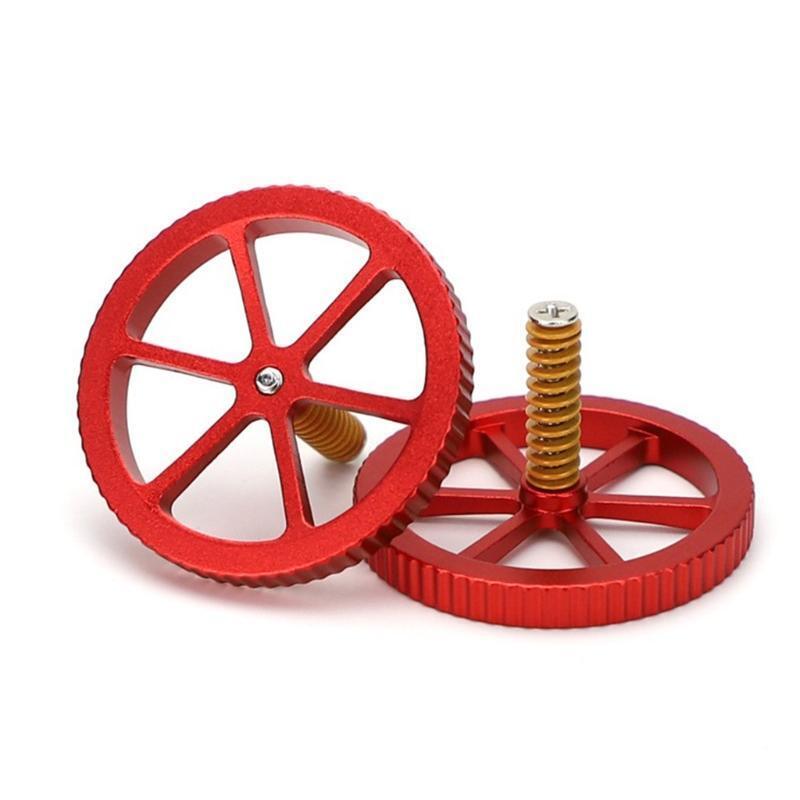 Bowden Tube+4 Aluminum Hand Twist Leveling Nuts + 4 Hot Bed Die Springs