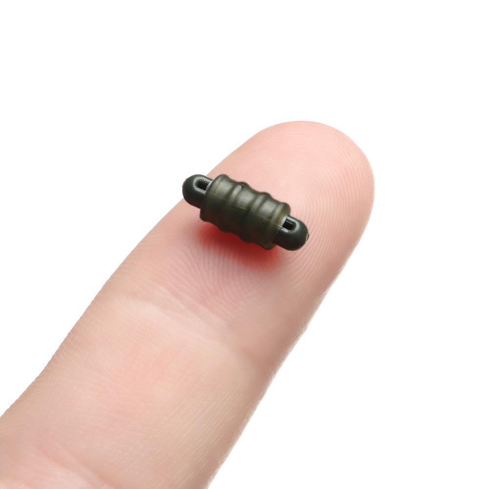 Fishing Feeder Line Holder Trough Fishing Rigs Connector Bead Terminal Bead