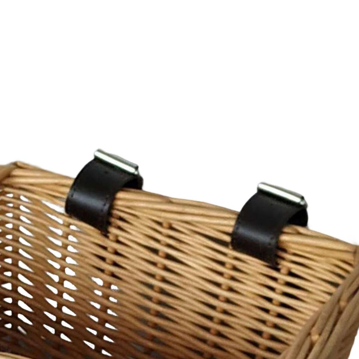Bikes Basket Bicycle Pet Carrier Front Organizer Travel Storage Riding Cargo