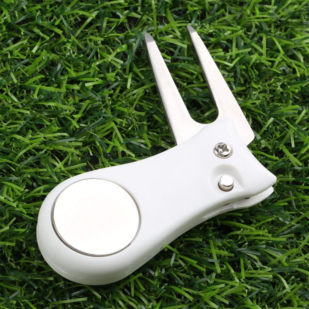 PP+Steel Golf Divot Repair Switchblade Tool Golf Maraker Golf Club Clean Equip