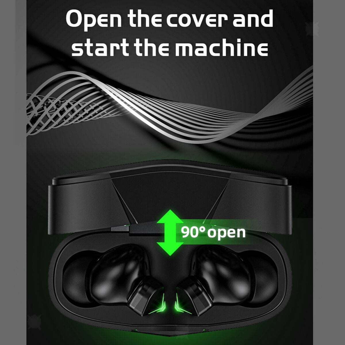 LP6  Gaming Headsets Waterproof  5.0 Sports Headphone Earphones