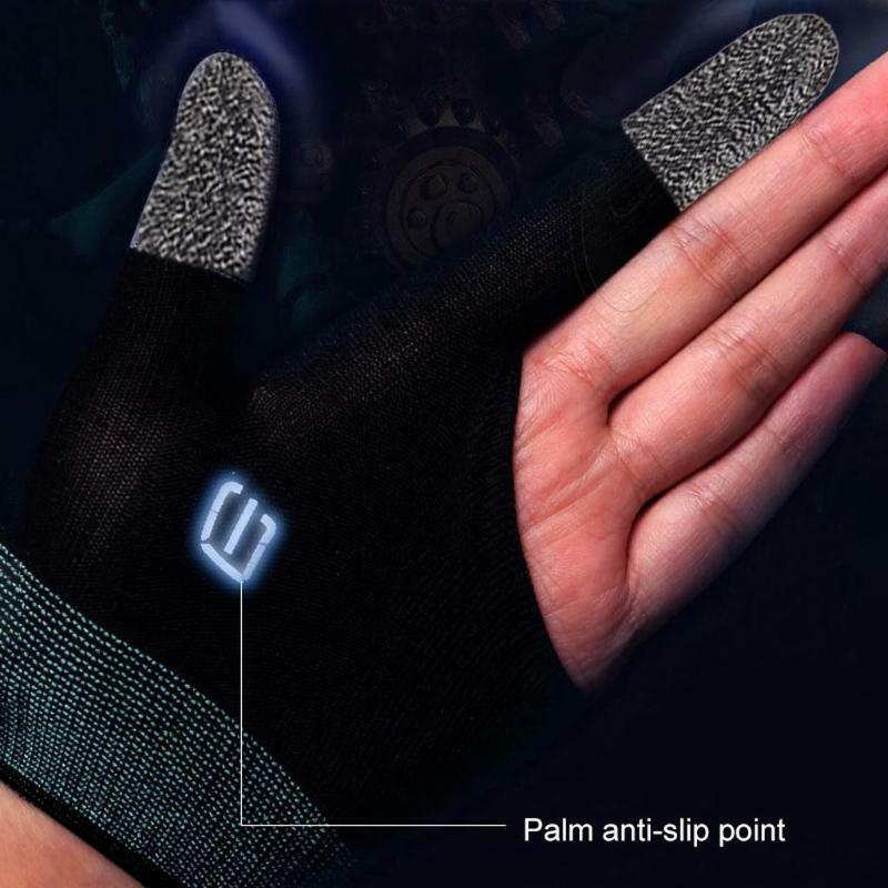 Anti-Sweat Mobile Finger Sleeve Ultra-Thin Breathable for High-Ranking Players