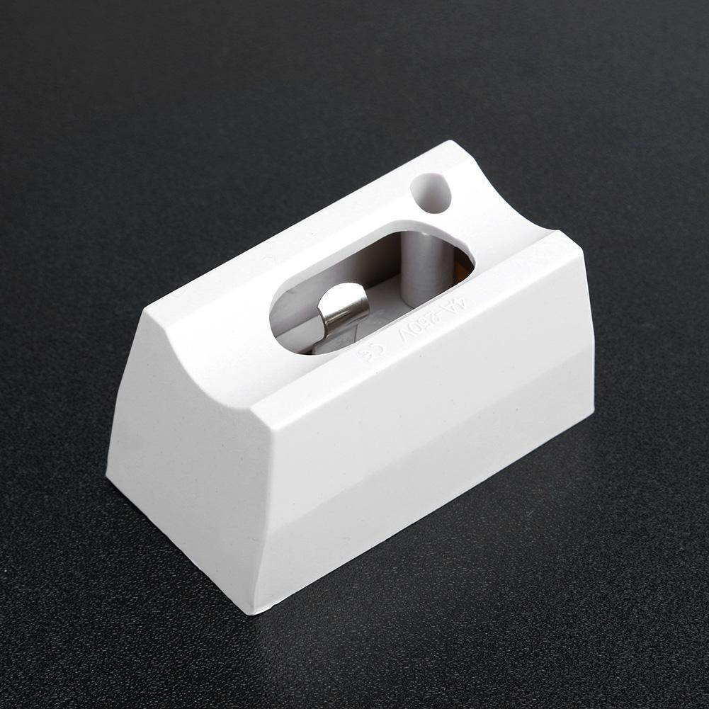 S14S Lamp Holder AC85-250V Mirror Wall Light Socket Base Adapter (White)