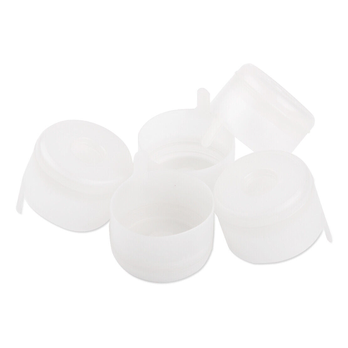 10X White 3/5 Gallon Water Bottle Caps 55mm Replacement Snap On Peel Off Top Li