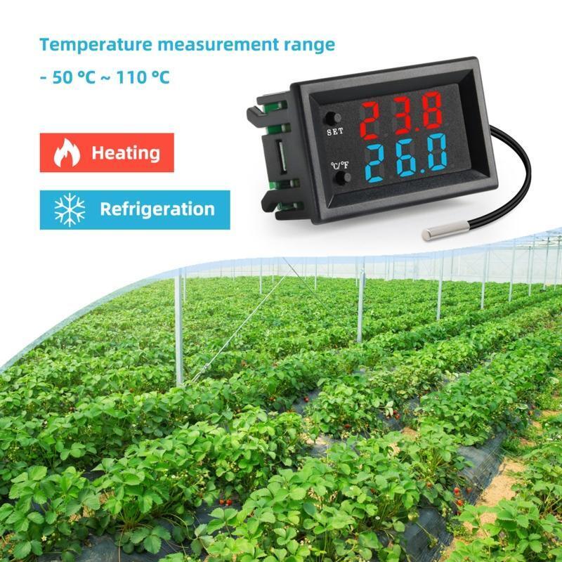 Digital LED Thermostat Temperature Controller Temp Relay Control Board Module