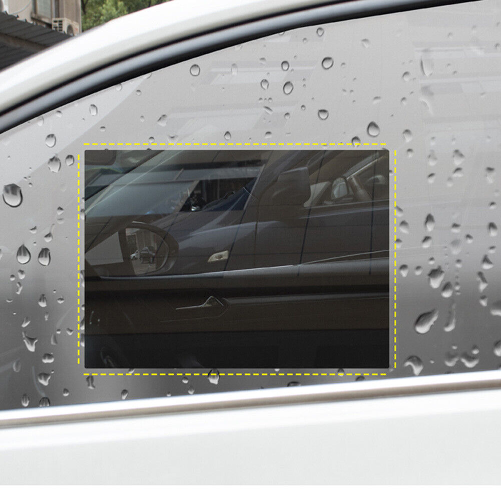 2pcs Universal Car Side Window Anti Fog Film Rainproof Protecitve Film