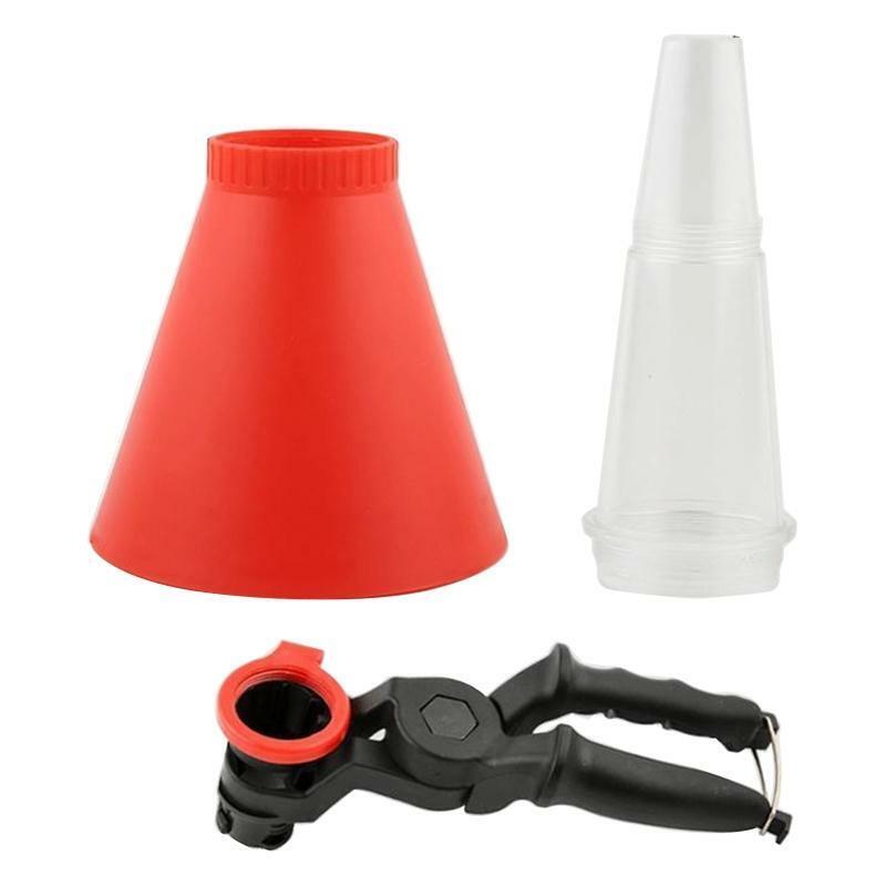 Universal Car Engine Oil Funnel Adjustable Gasoline Tools Filling Accessories