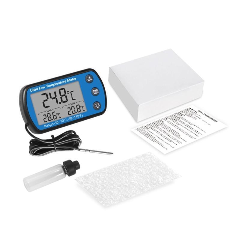 Waterproof Refrigerator Fridge Thermometer Digital Freezer Room Thermometer
