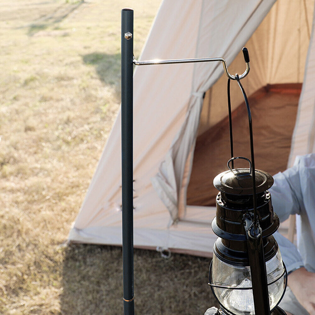 Lamp Holder Camping Outdoor Portable Tent Table Hanger Hook Light Fix Stand