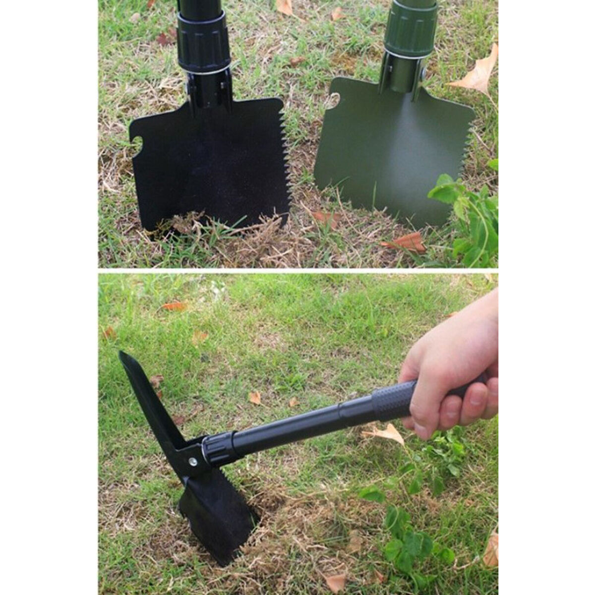 Protable Camping Shovel Foldable Outdoor Survival  Emergency Tools