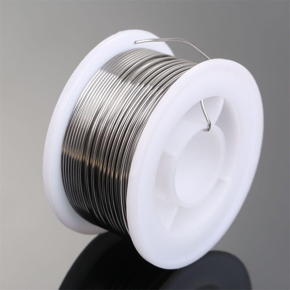 Tin Lead 0.8mm Solder Soldering Welding Iron Wire Reel No Spattering 100g 1pc