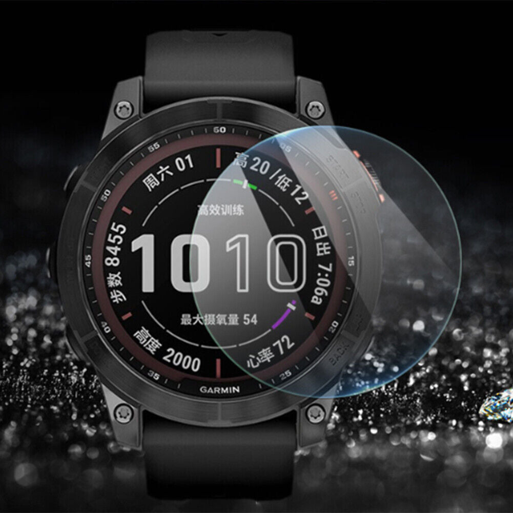 2pcs Tempered Glass Film Protector Cover for Garmin Fenix 7 Elite Edition