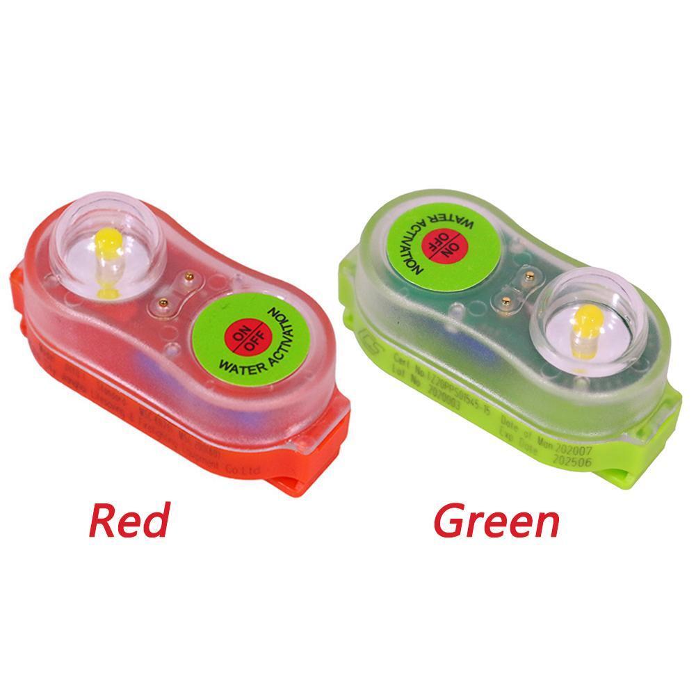Life Jacket Light LED Self-Lighting Life Saving Conspicuous Lamp (Red)