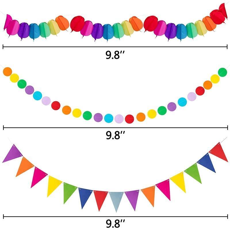 Paper Fans Flower Halloween Party Decoration for Birthday Graduation Baby Shower