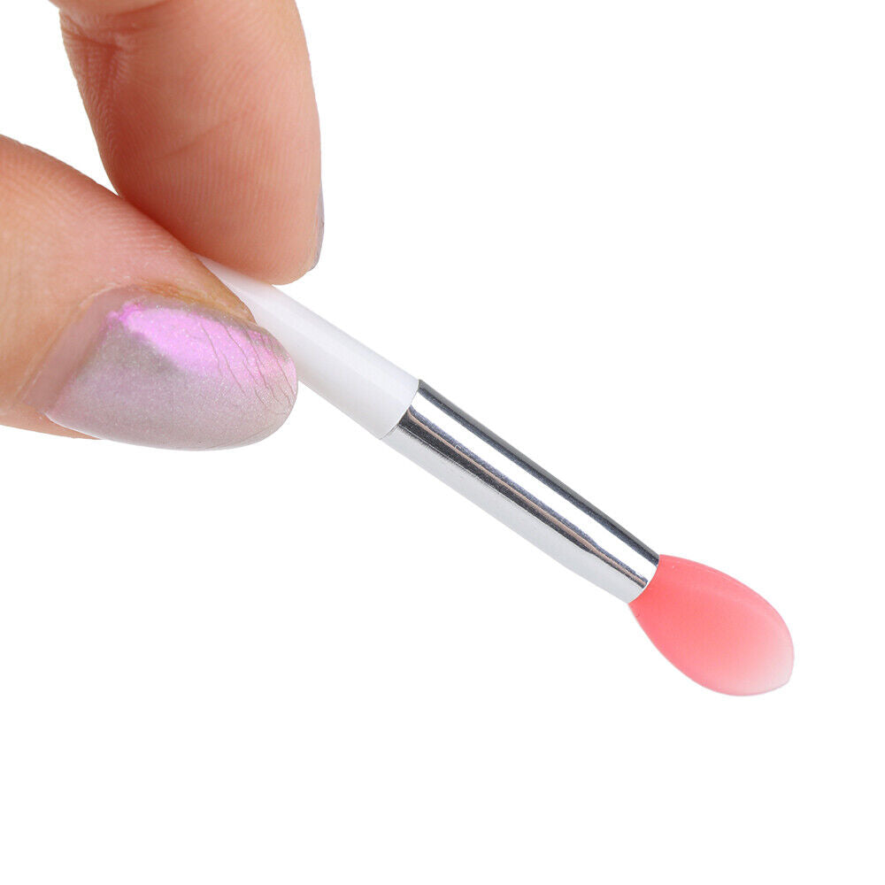 Creative Exfoliating Lipstick Brush Lipstick Brush Set Silicone Lip Brush