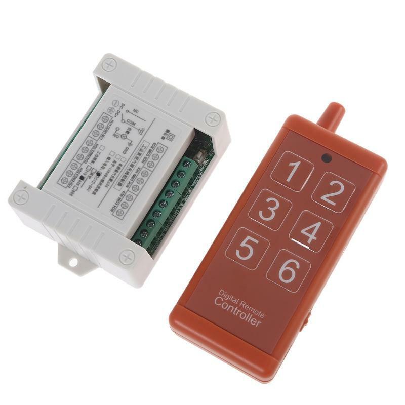 Remote Control Controller Radio Switch Transmitter Receiver DC 12V & 24V, 6 Ch
