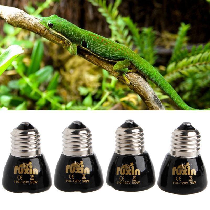 Reptile Terrarium Heating Emitter Reptile Heating Bulb Brooder Coop Heater Light