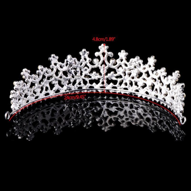 Wedding Bridal Rhinestone Hair Headband Crown Tiara Prom Pageant Engagement Gift