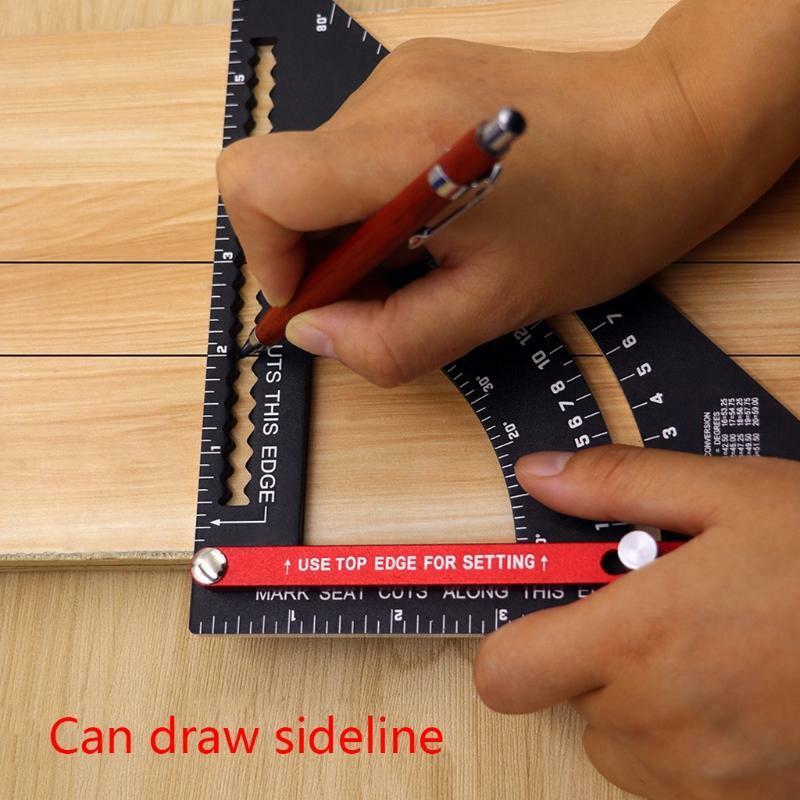 Triangle Squares Ruler Triangle Marking Ruler Protractor Convenient Positioning
