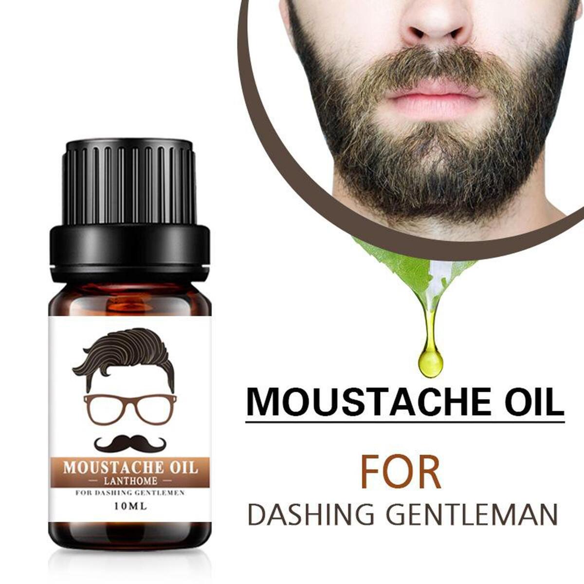 1 Bottle 10ml Tame Spray Beard Oil Beard Conditioner Freshly Scent for Man