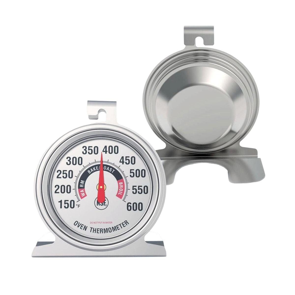 Oven Thermometer Grill/Smoker Thermometer Easy to Read 150-600°F for Home
