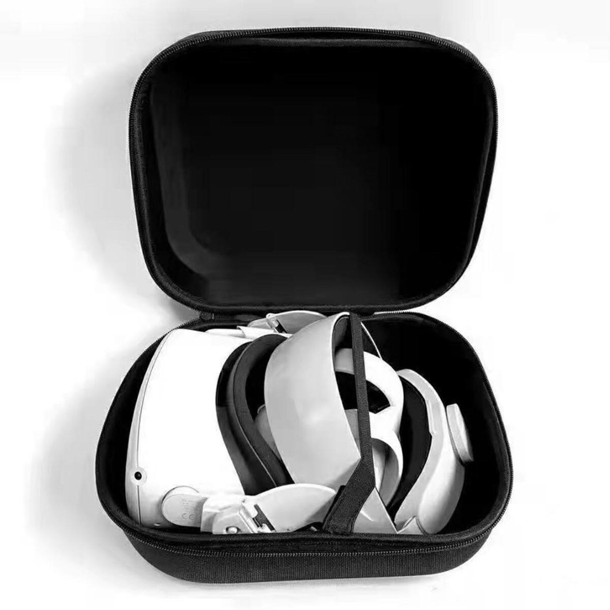 Carrying Case Portable Shockproof Hard EVA with Double Zipper Organizer Storage