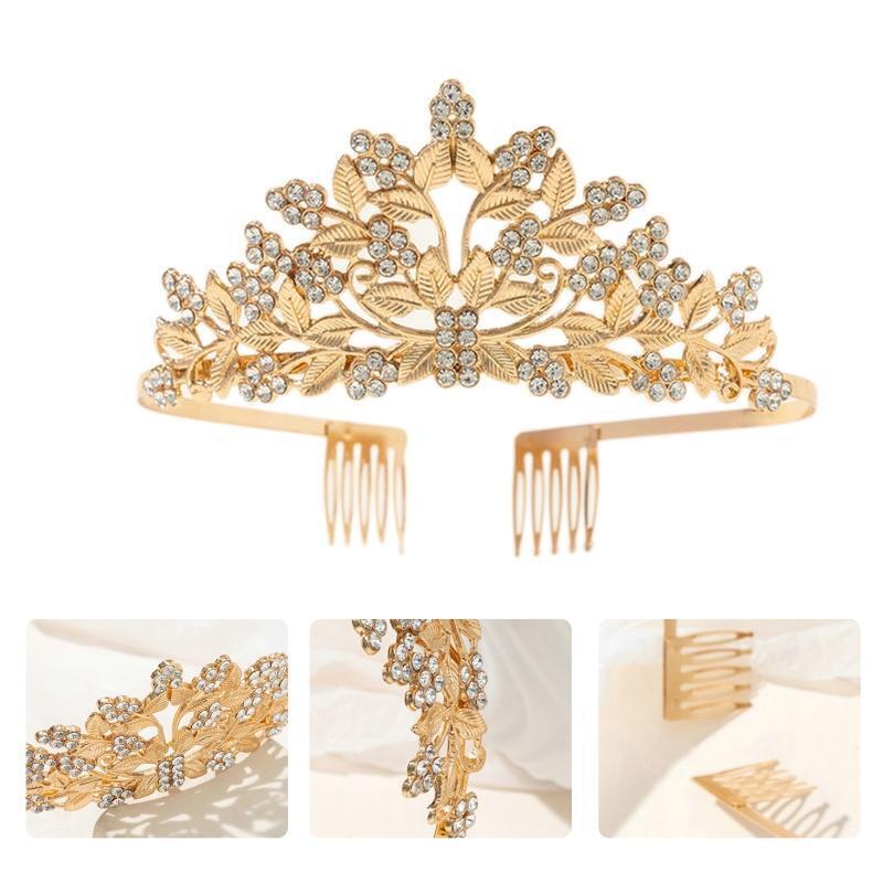 Wedding Bridal Prom Crystal Rhinestone Shinning Crown for Party Head Dress