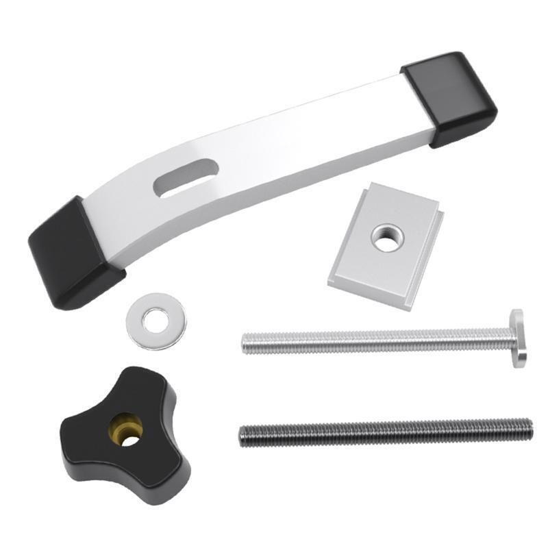 Woodworking Press Plate Convenient T Slot Clamp Set T Tracks Hold Down Clamp DIY